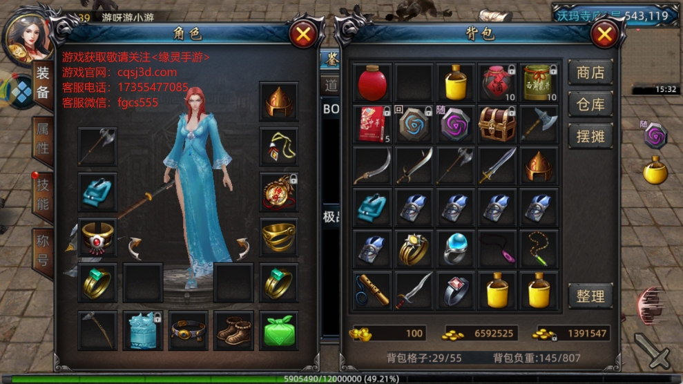 《义战龙城传奇3d版》手游盗贼‌职业